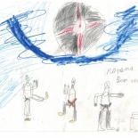 Рисунки детей из лагеря в Анапе 2018