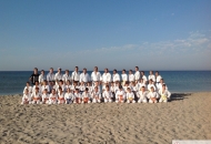 Семейный отдых на черном море в Болгарии в атмосфере тренировок каратэ киокушинкай.