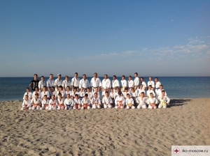 Семейный отдых на черном море в Болгарии в атмосфере тренировок каратэ киокушинкай.